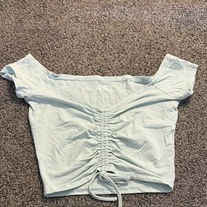 Hollister Women's Mint green top